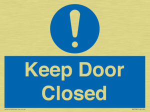 Keep Door Closed